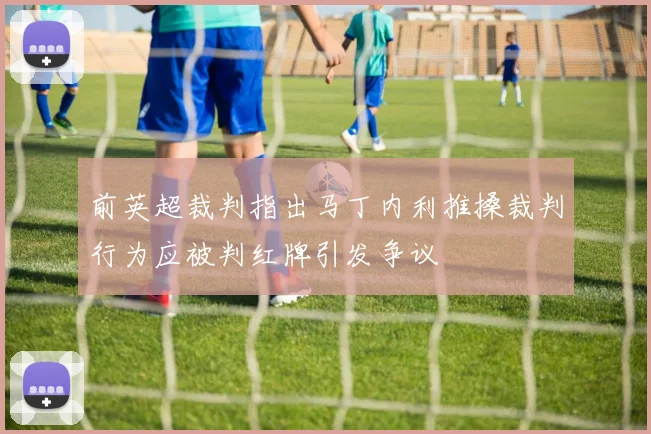 前英超裁判指出马丁内利推搡裁判行为应被判红牌引发争议